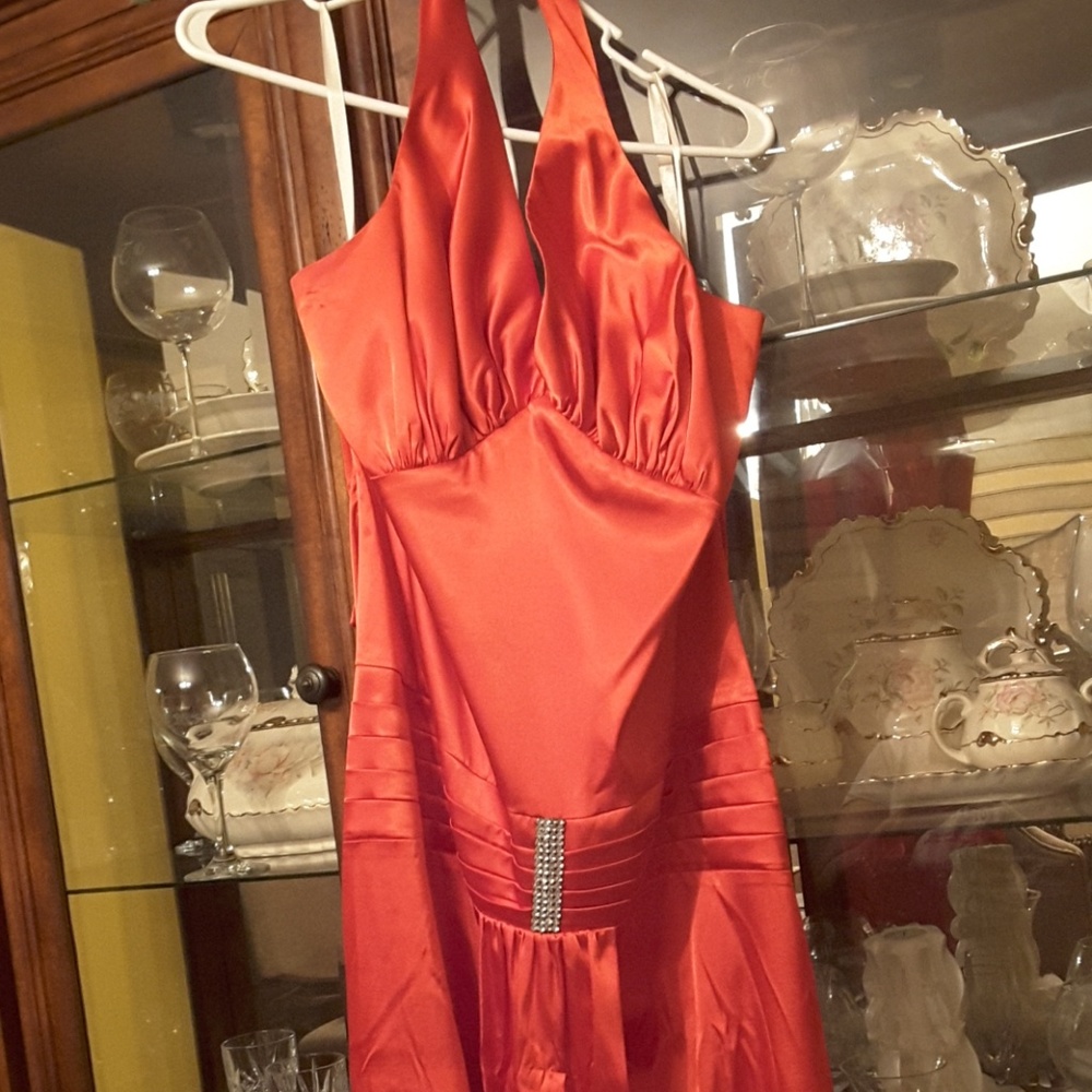 Floor length gown
